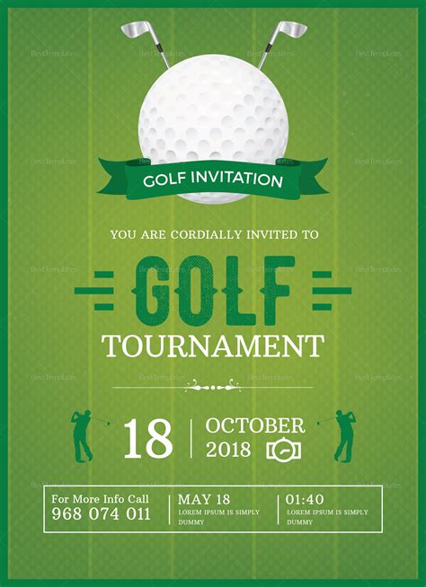 top golf invitation template|free printable golf invitation template.